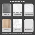 thumbnail image 5 of 8Pcs Self Adhesive Hooks, Sticky Hooks for Hanging,Waterproof Heavy Duty Stick on Wall Sticky Hooks for Door Kitchen Bathroom, 5 of 5