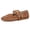 Multiple Colors, variant on VBDB Women's PU Mary Jane Flats, Round Toe Ballet Flats with Double Buckle Straps