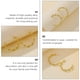 thumbnail image 2 of 1 par de pendientes geométricos para mujer, aretes creativos estilo retro., 2 of 7