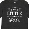 thumbnail image 4 of Inktastic Little Sister Gift Girls Long Sleeve Toddler T-Shirt, 4 of 5