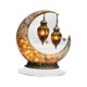 thumbnail image 3 of Adorno Eid Mubarak, decoración lunar de Ramadán, 2D, plano, creativo, ligero, arte artesanal Estilo B, 3 of 9