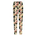 thumbnail image 6 of Christmas Tree Fall Polyester Ankle-Length Spandex Leggings for Women Yellow Women's Day Autumn And Winter Artistic Splash Printed Soft Stretchy Pants 3XL, 6 of 6
