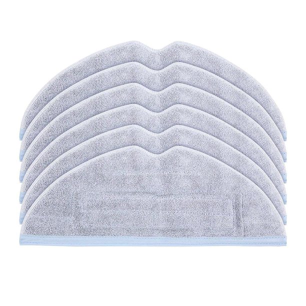 Almohadillas de limpieza de ropa de microfibra de repuesto para T7S T7S Plus S7 Accesorios para aspiradora 6 P