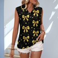 thumbnail image 2 of T Shirts for Women Sleeveless Shirts Casual Fashion Crewneck for Daily Wears, 2 of 5