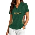 thumbnail image 5 of 2026 New Mexico Soccer Jersey Womens Mexico National Team Graphic Style, Mexican Jersey Soccer T-Shirt, V-Neck Short Sleeve Sport Tee for Travel and Everyday Wearing for Adult, 5 of 6