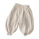 thumbnail image 1 of Odeerbi 0-2 Años Para Niños Pantalones de Algodón Cotton Entrenamiento Atletismo Sports Jogger Pantalones Color Sólido Joggers Sueltos, 1 of 4