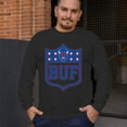 thumbnail image 4 of Buffalo Shield Long Sleeve T-shirt Game Night Fantasy Football Fan Tailgate NY, 4 of 7