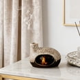 thumbnail image 4 of Home Decor,4.92In Ceramic Incense Censer Ash Catcher With Chimney Stunning Centerpiece Effect Modern Design,Festive Decor for Home Office Desktop Shelf Christmas Easter Holiday Gift Decors, 4 of 6