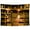 H, variant on mnjin vintage bookshelf tapestry wall hanging retro library hippie wall tapestries for bedroom living room college dorm decor 59.06 x 59.06 inches a