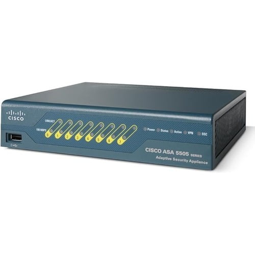 NEW Cisco ASA5505-UL-BUN-K9 Adaptive Security Appliance Base License