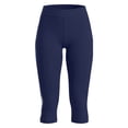 thumbnail image 4 of Capri Leggings for Women High Waisted Full Length Soft Yoga Pants for Workout Tummy Control Yoga Pants (Navy XL), 4 of 4