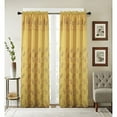thumbnail image 3 of Burton Floral Embroidered 54″ x 90″ Curtain Panel With Attached Valance, 3 of 3