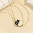 thumbnail image 1 of A Minimalist Necklace With A Unique Design That Harmonizes With Any Ensemble Crafted In Stainless Steel For Everyday Wear And Subtle Statement 2PCS, 1 of 2