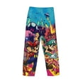 thumbnail image 3 of Lsque Mario Print Men's Pajama Pants, Lounge Pant - Comfortable Home Wear,Elastic Waistband, Stylish Design-X-Large, 3 of 9