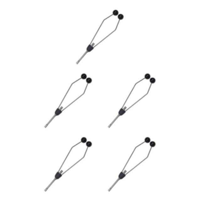 Decodeary Convenient Fly Tying Bobbin Thread Holder for Small Bobbin Fishing Flies Streamlined Style A 5Set