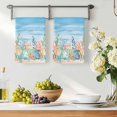 thumbnail image 3 of Summer Nautical Kitchen Towels Set of 1, Coastal Beach Starfish Coral Shell Blue Absorbent Dish Towels for Kitchen, Microfiber Hand Towel, Quick Drying Tea Towel for Cleaning Decorative Dishcloths, 3 of 7