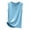 Light Blue, variant on Kukoosong Women's Pajama Tank Top Solid Color Sleeveless Crew Neck for Summer HomeWear Tops, Breathable and Comfortable LoungeWear Tops Nighty for Women