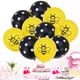 thumbnail image 3 of KAKOWELY Juego de 10 globos de 12 pulgadas con forma de abeja, ideal para fiestas de cumpleaños de bebés, globos de látex, decoración para fiestas (5 abejas amarillas + 5 lunares negros), 3 of 4