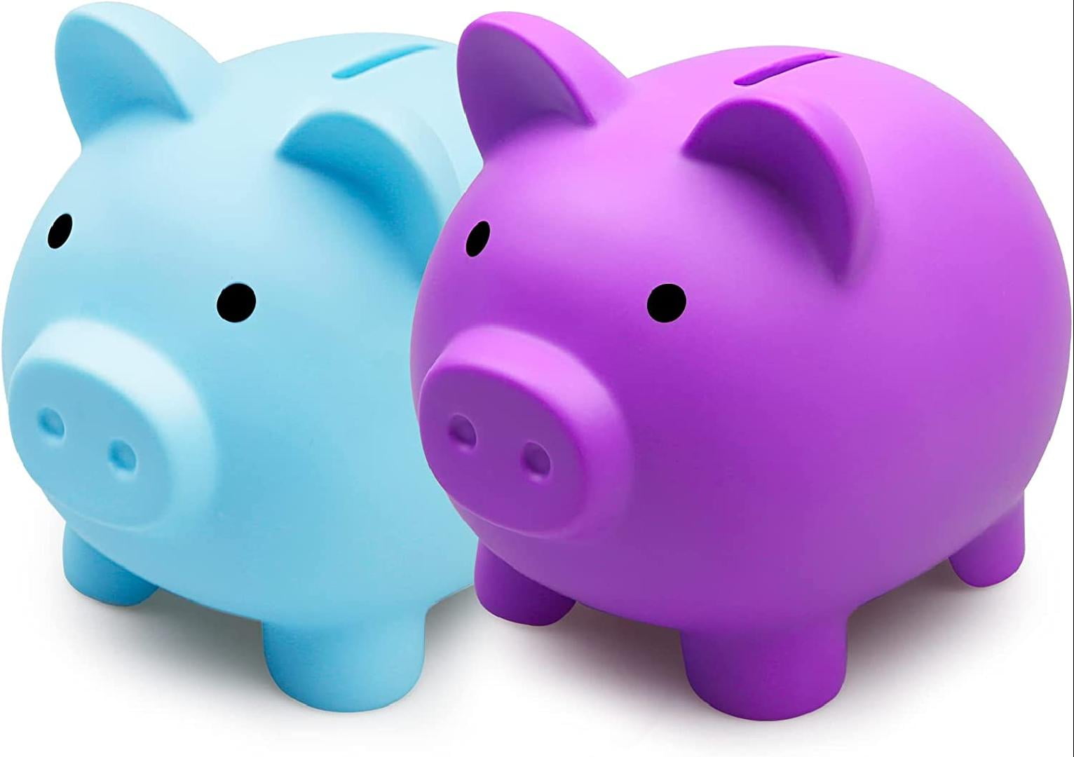 2-pack-cute-piggy-bank-unbreakable-plastic-pig-money-bank-large-size