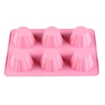 thumbnail image 3 of 1 molde de silicona para pastelería, molde para pastel de Chocolate, Mini pastel antiadherente, conveniente para panadería de cocina (rosa) TUNC Sencillez, 3 of 3