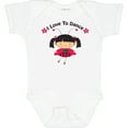 thumbnail image 3 of Inktastic I Love to Dance Ladybug Girls Baby Bodysuit, 3 of 5