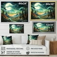 thumbnail image 4 of Designart "Landscape of the Australian Outback V" Landscapes Wall Art - Traditional Brown Australia Living Room Canvas Art, 4 of 4