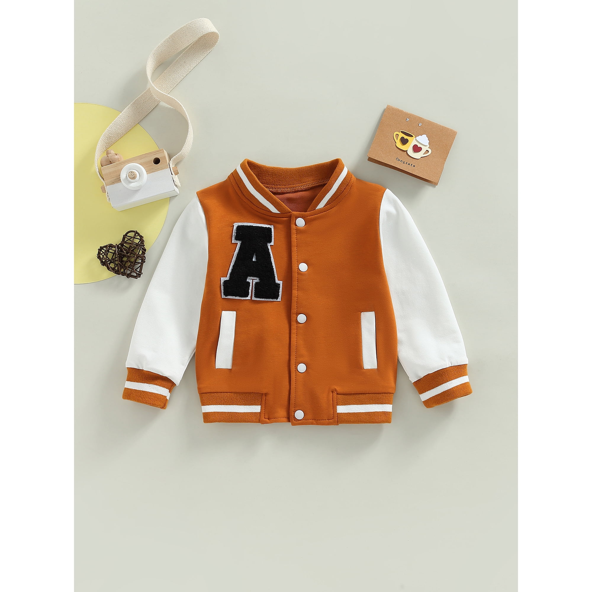 Baby boy baseball jacket online