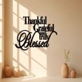 thumbnail image 4 of 15in/18in Classic Thankful Grateful Blessed Wall Decor Wall Signs for Home Decor Entryway, 4 of 6