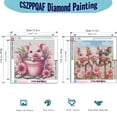 thumbnail image 2 of CSZPPQAF Diamond Art Painting Kits,2-Pack Little Pig Art Craft Full Round Drill,13.8"×13.8", 2 of 7