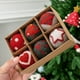 thumbnail image 4 of 6PCS Christmas Ornaments DIY Kit 5CM Festive Tree Decorations With Snowflake And Holiday Patterns Handmade Xmas Crafts Balls Hanging Decor, 4 of 6