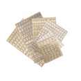 thumbnail image 3 of 6 Sheets Small 0.12 inch Alphabet Number Stickers Glitter Alloy Self Adhesive Letters Stickers Gold/Silver (3mm), 3 of 5