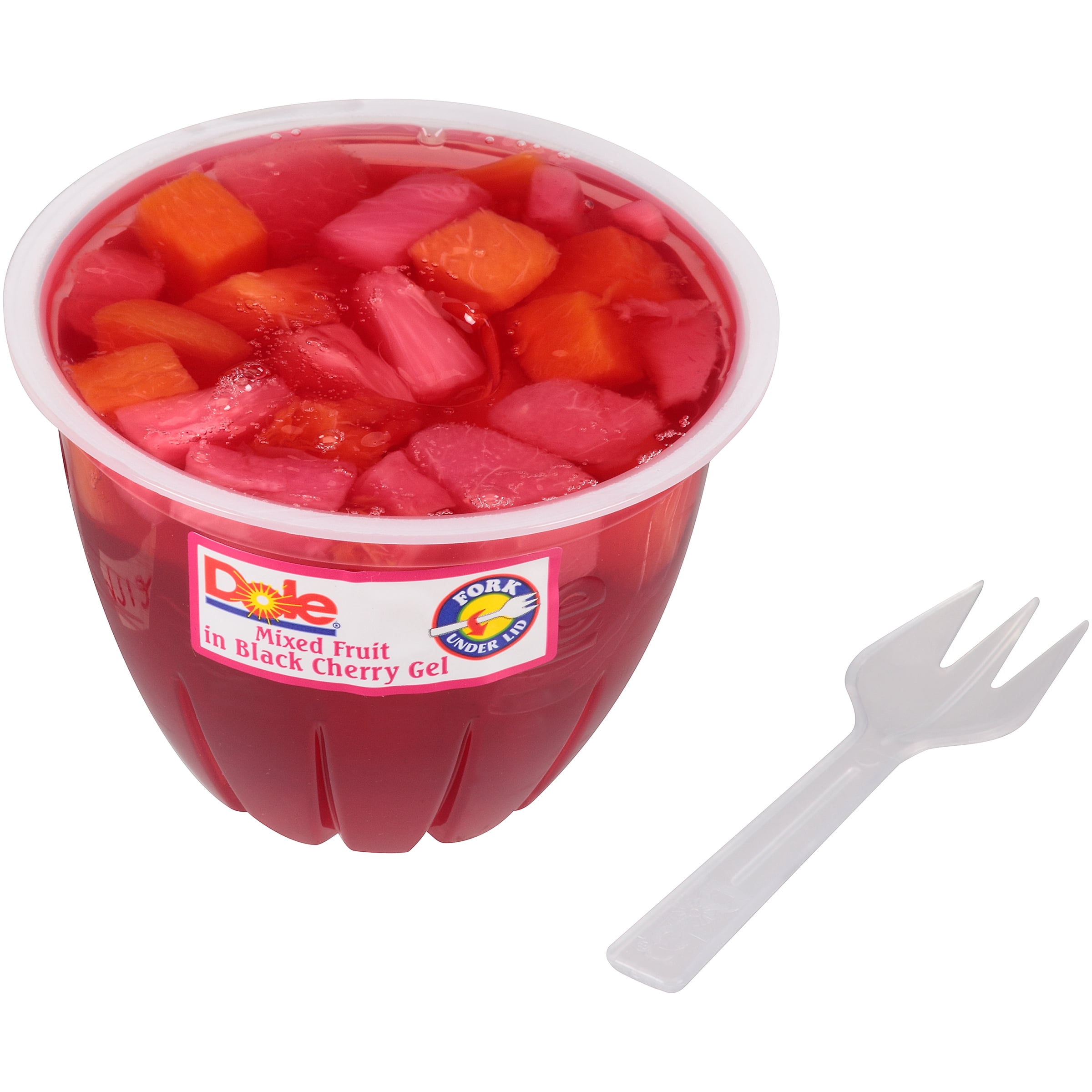 Dole Mixed Fruit in Black Cherry Gel, 7 oz - Case of 12