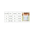 thumbnail image 7 of Women's Summer Solid Color Sleeveless Backless U Neck Camisole, 7 of 7