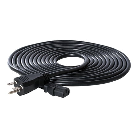 BACD61620 Ballast Power, 240 V Extension Cord, 20', Black