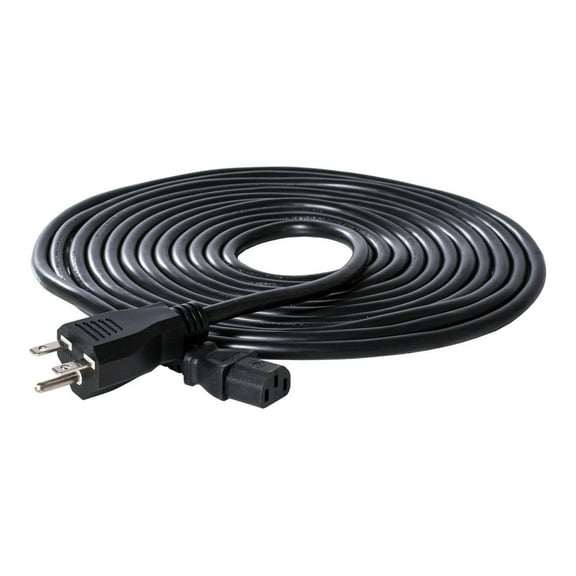 BACD61620 Ballast Power, 240 V Extension Cord, 20', Black