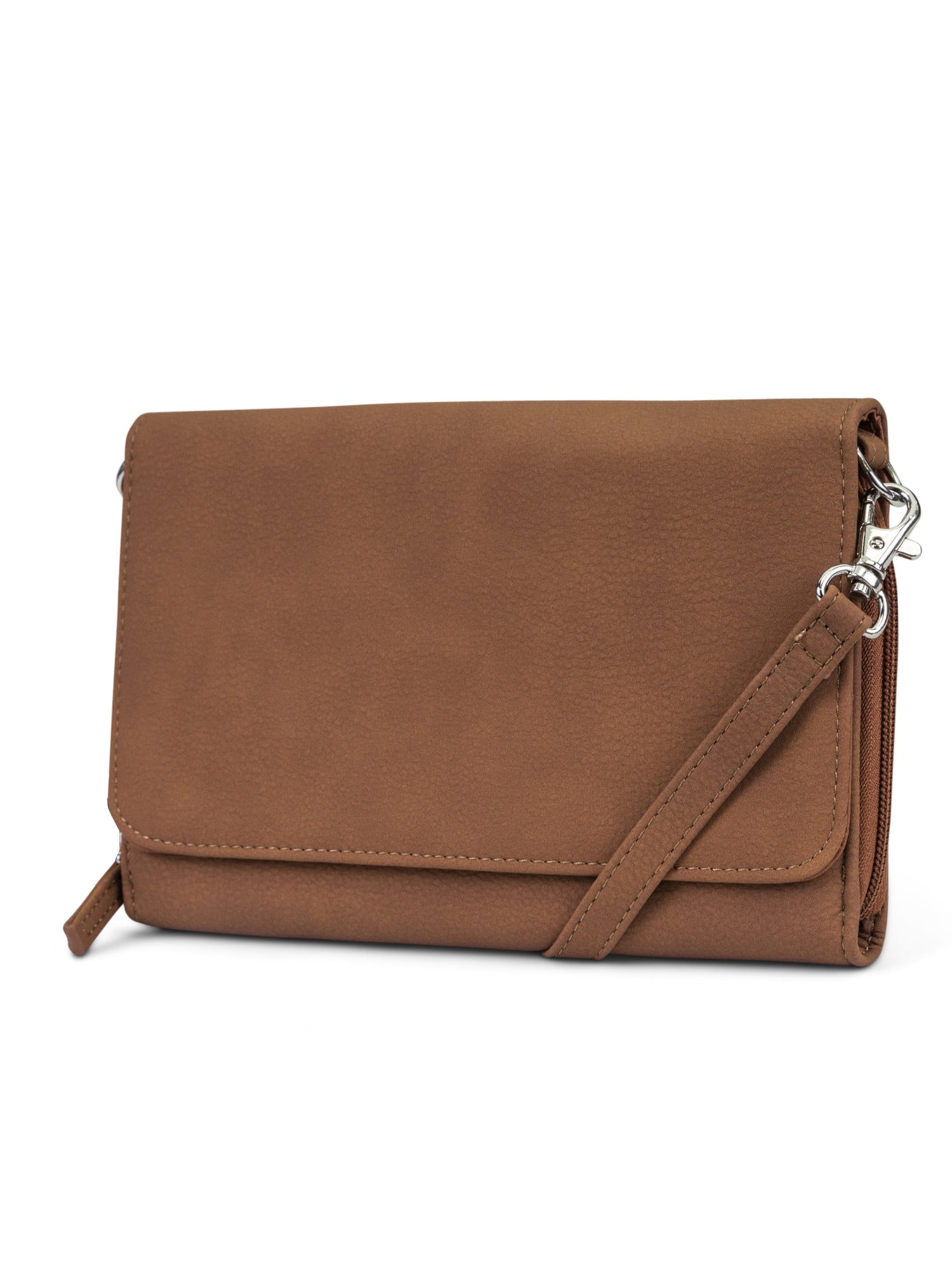 MUNDI RFID Crossbody Bag For Women Anti Theft Travel Purse Handbag Wallet Vegan Leather