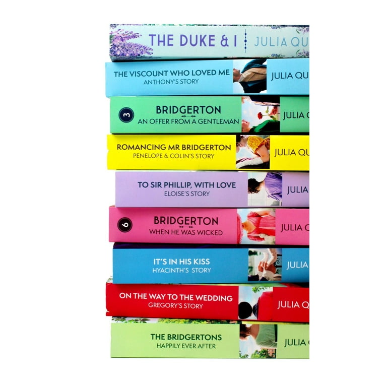 Julia Quinn's Bridgerton Family Complete Series 1-9, Paperback Novels Collection - Walmart.com Julia Quinn's Bridgerton Family Complete Series 1-9, Paperback Novels Collection - Walmart.com