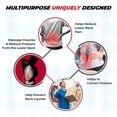 thumbnail image 5 of MAXAR Work Belt, Industrial Lumbosacral Support Back Brace (Deluxe), 5 of 8