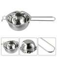thumbnail image 4 of BUYISI Double Boiler Melting Pot 1Pcs Candle Making Corrosion Resistance Delicate Ood-grade Stainless Steel Safety Guard, 4 of 5