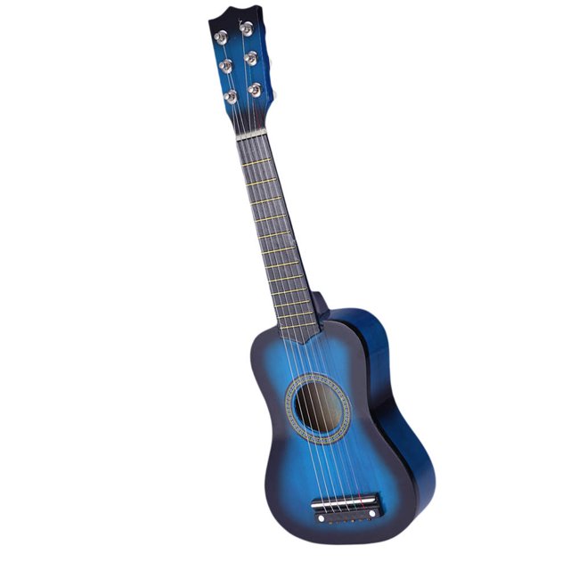 TAILTOSS 1Pack Music Instruments for Children Guitar Toy Blue Crafted for Kids Learning Activities