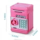 thumbnail image 3 of Piggy Bank, Electronic Atm Password Cash Coin Can Toy For Kids pink, 3 of 4