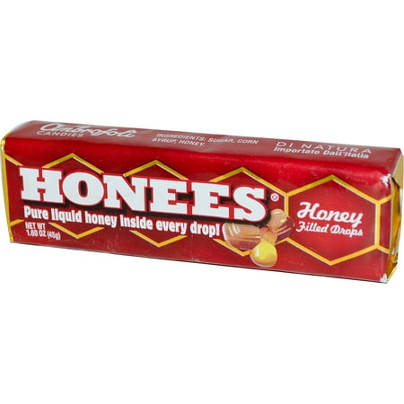Honees, Honey Filled Drops, 1.60 oz(pack of 4)