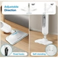 thumbnail image 4 of Steam Mop All-in-one Multi-Functional Powerful Steam Cleaner, Handheld Detachable Floor Steamer with 2 Steam Level, 380ML Water Tank & 23FT Power Cord for Whole Home Use$$Home Decor, Kitchen, & Other, 4 of 7
