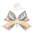 thumbnail image 2 of Top Corto De Mariposa Con Lentejuelas, Ropa De Danza Tribal Para Danza Del Vientre, Tops Con Sujetador Para Discoteca, Color , 3x, 2 of 8