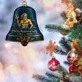 thumbnail image 7 of 1776-2026 United States 250th Anniversary Bell Ornament, Handmade Metal Christmas Bell Ornament for Tree or Garden with Commemorative Detailing for Collectors and Patriotic (Blue), 7 of 7
