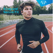 Techsmarter True Stereo Wireless Earbuds Headphones