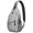 Ethnic Elephan, variant on Cosmic Eclipse Sling Backpack Gothic Moon Star Celestial Steampunk Dark Astral Lunar Night Artistic Pattern Aesthetic Crossbody Bag