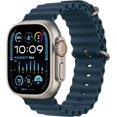 thumbnail image 1 of Apple Watch Ultra 2nd Gen GPS + Cellular 49mm Smart Watch Titanium Case with Navy Ocean Band (One Size) | Certified Refurbished Grade A, 1 of 4