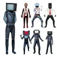 Tv Man ToiletBound Jumpsuit Costume Halloween Costumes for Women Men