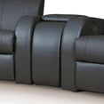 thumbnail image 1 of Stonecroft Furniture Console de Cinéma Maison en Cuir de Rue en Noir, 1 of 1